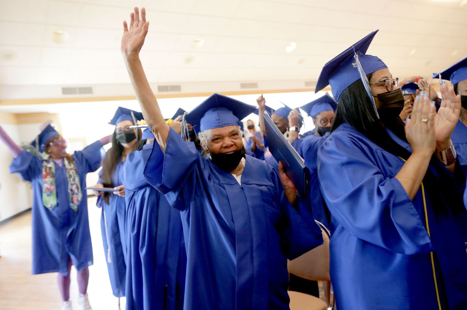 MERS Goodwill Excel Center's adult high school graduation